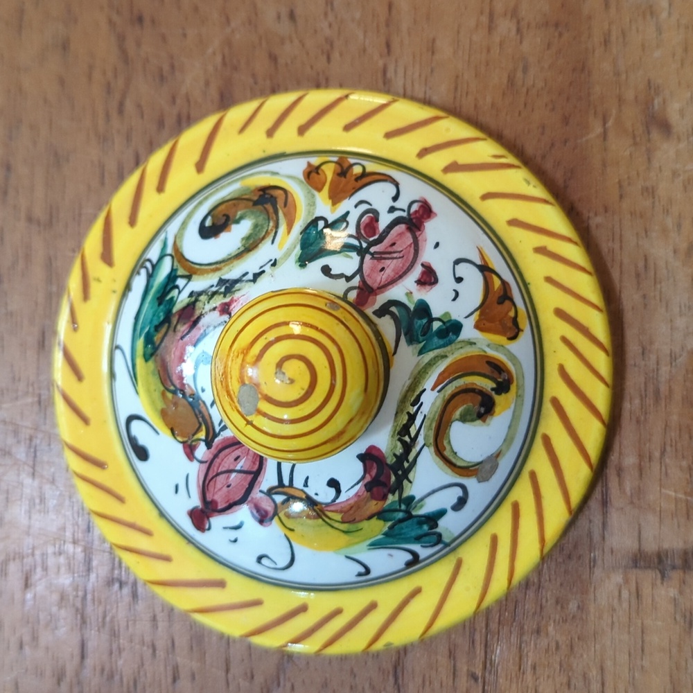 Mid Century Italian Majolica Milk And Sugar - Picture 14 of 15